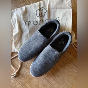 Merino slip on shoes womens 7